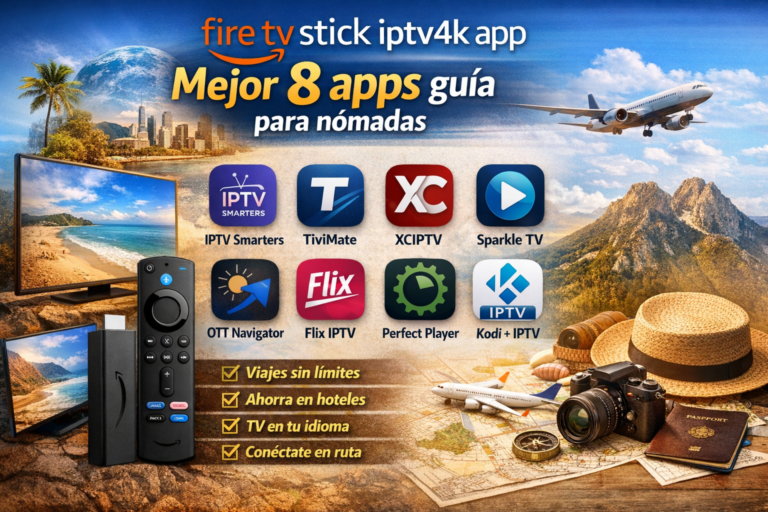 fire tv stick iptv4k app