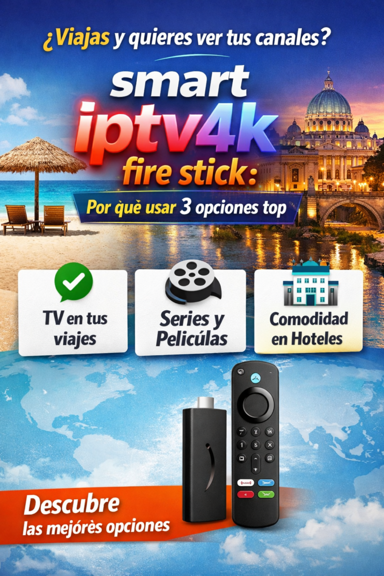 smart iptv4k fire stick